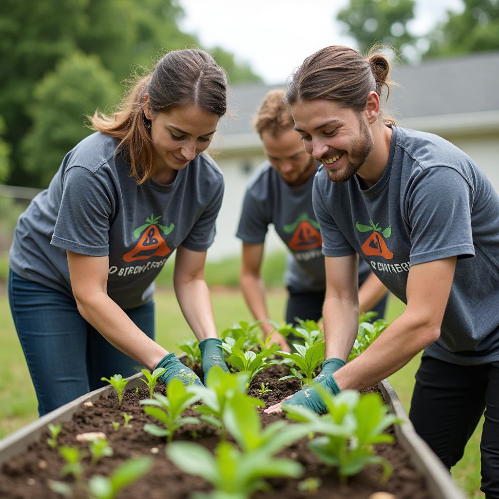 App Marketplace team volunteering event